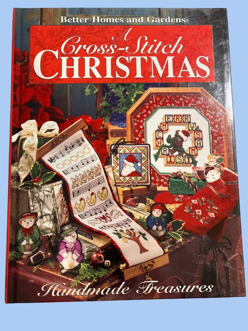 Better Homes And Gardens  BookA Cross-Stitch Christmas Handmade Treasures